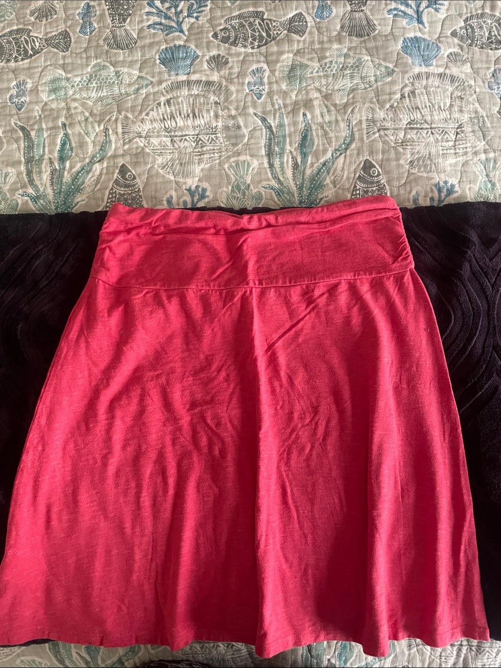 Horny Toad Bright Coral Skater Skirt